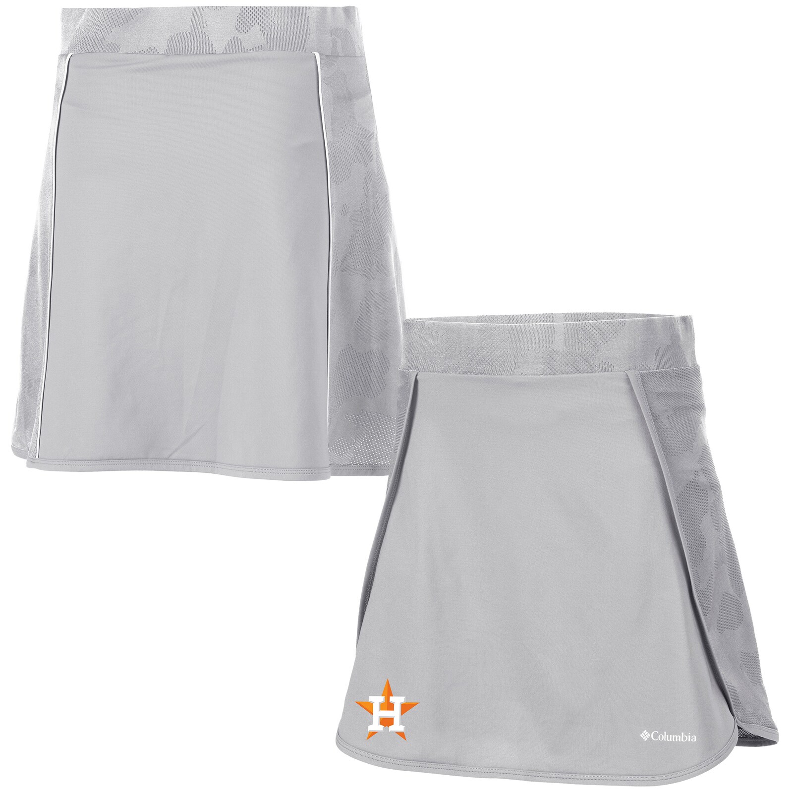 여성용 Houston Astros Columbia 그레이 업 넥스트 스코트 상세 이미지 2