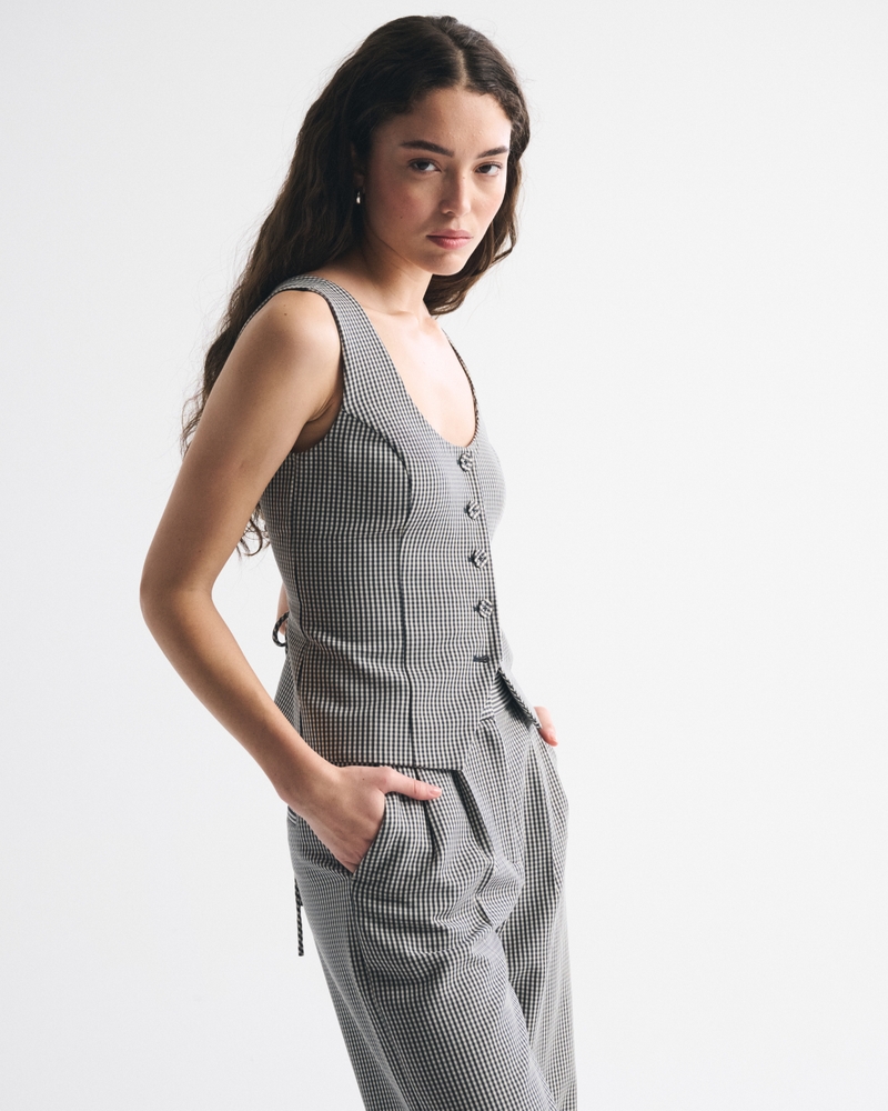 Tie-Back Scoopneck Vest 상세 이미지 4