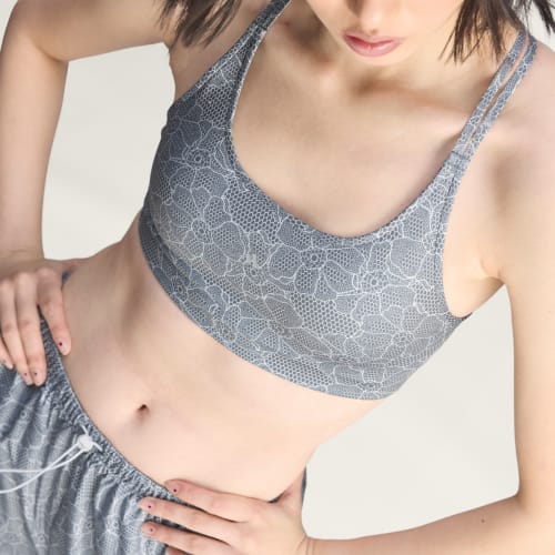 adidas by Stella McCartney Running Printed Mini Crop Top 상세 이미지 4
