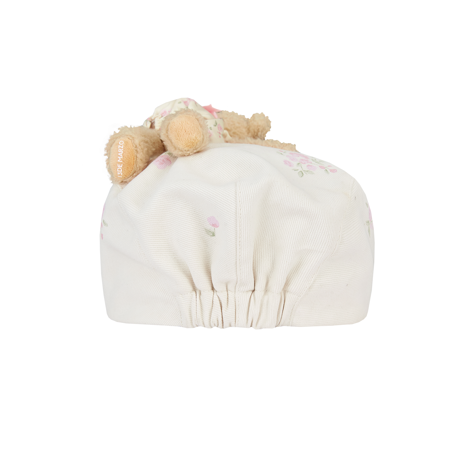 자수 러플 볼캡 베이지 상세 이미지 6