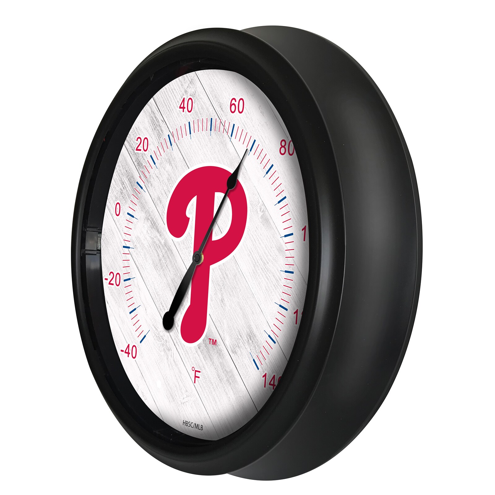 Philadelphia Phillies 블랙 실내외 겸용 LED 온도계 상세 이미지 3