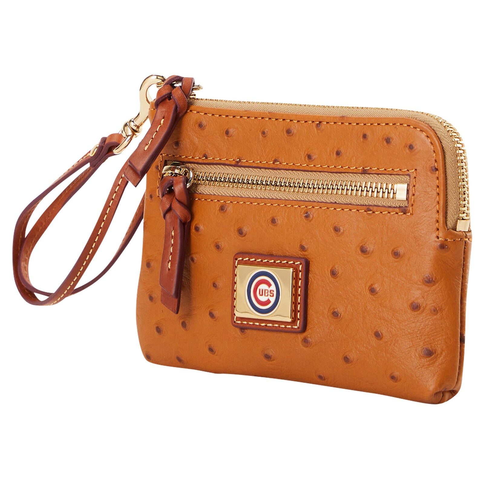 Chicago Cubs Dooney & Bourke 라지 슬림 손목지갑 상세 이미지 3