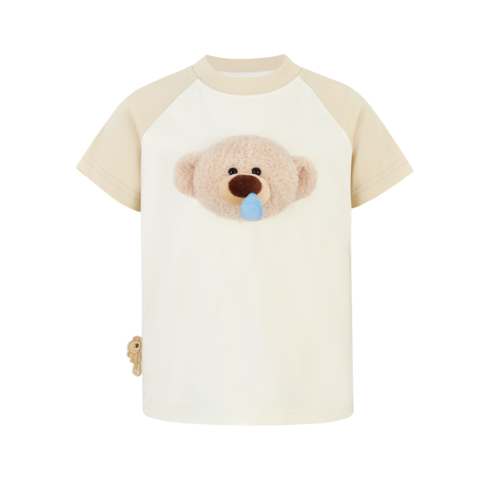 BabyBear 멍한 표정 티셔츠 카키
