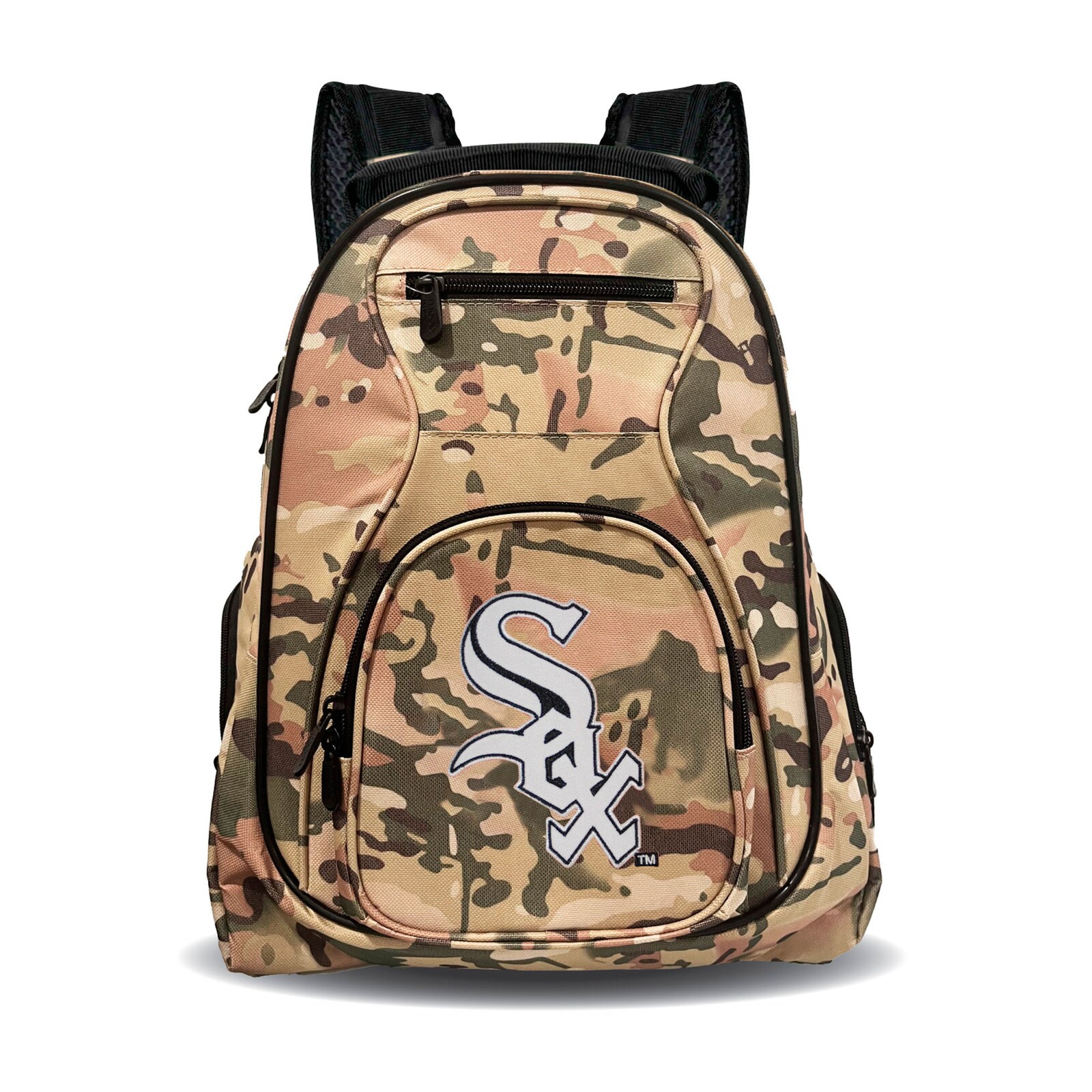 Chicago White Sox MOJO 19인치 카모 프리미엄 노트북 백팩