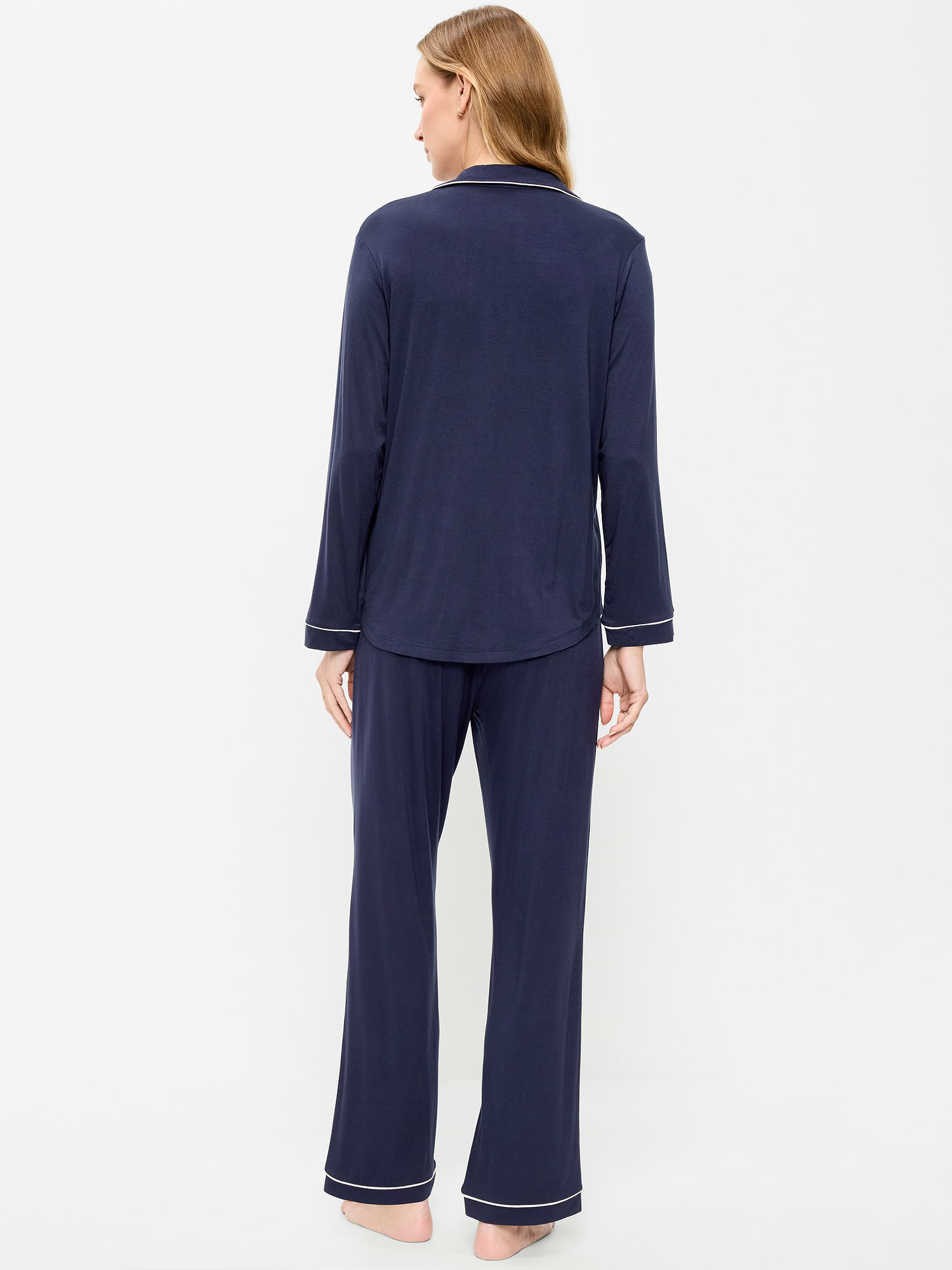 Sunday Sleep Knit Jersey Pant Set 상세 이미지 2