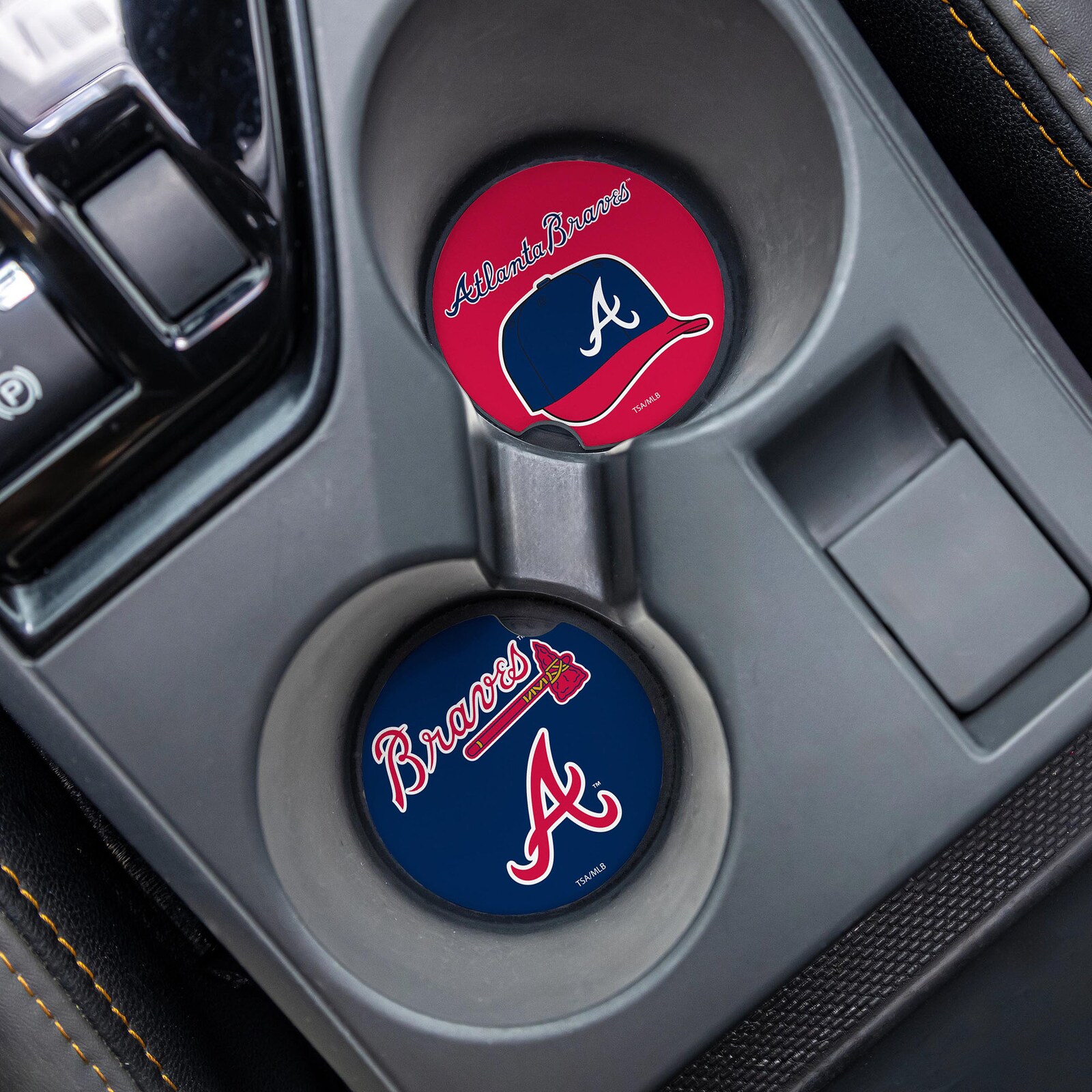 Atlanta Braves 세라믹 차량용 컵받침 4종 세트 상세 이미지 5