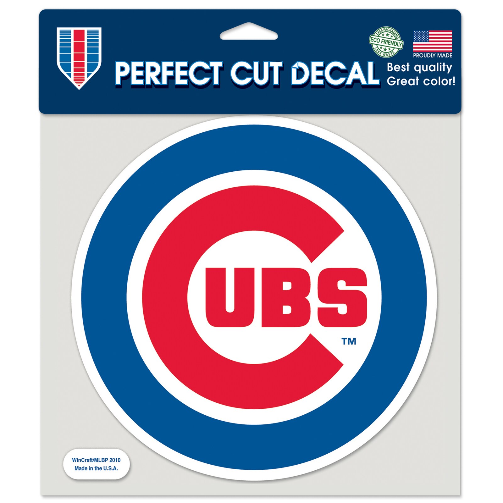 Chicago Cubs 8" x 8" 컬러 차량용 데칼