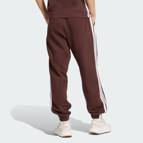 Essentials 3-Stripes Fleece Loose-Fit Pants 상세 이미지 2