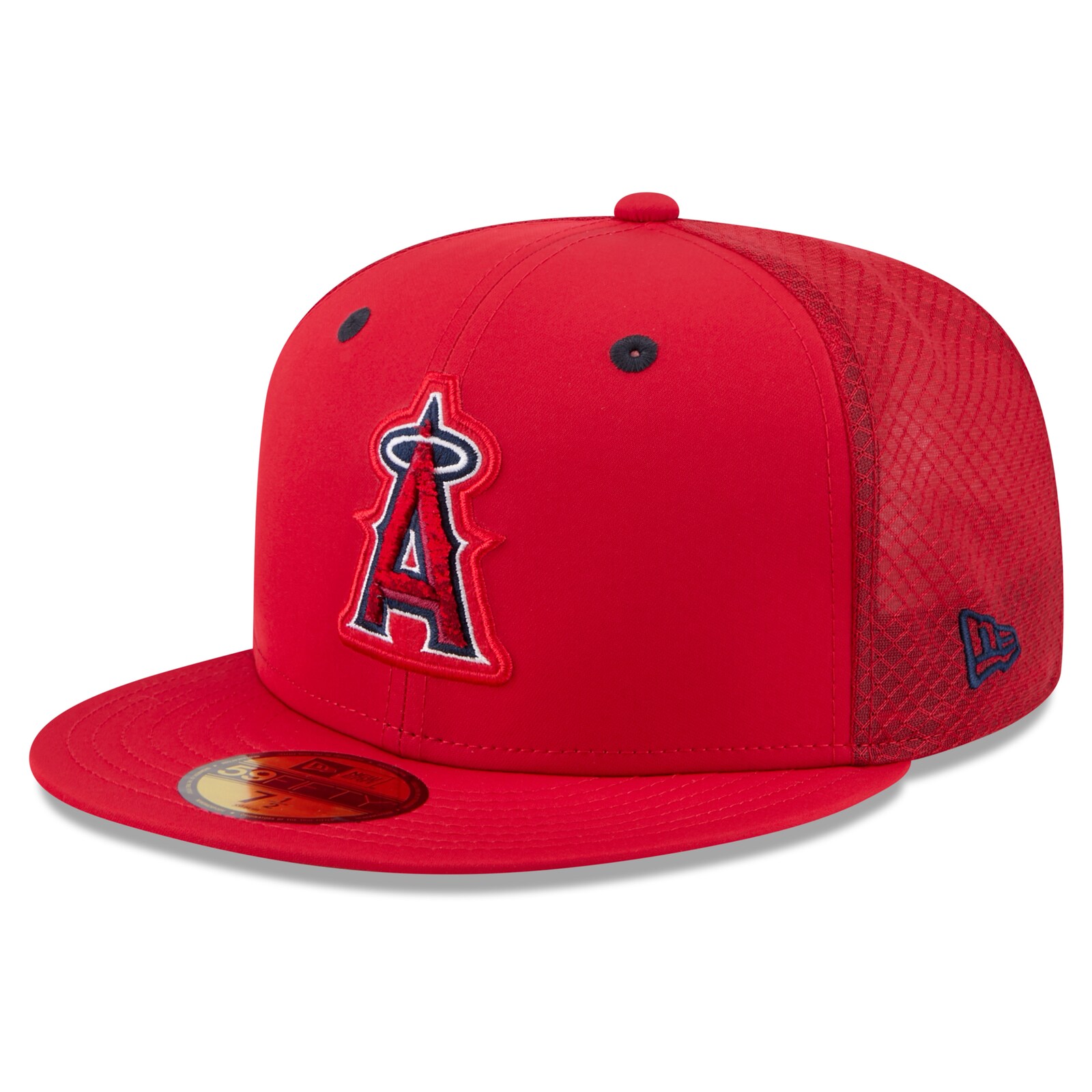 남성용 Los Angeles Angels New Era 레드 2026 MLB 올스타전 워크아웃 59FIFTY 피티드 모자 상세 이미지 4