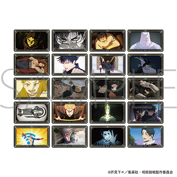 (1BOX=10)(상품 - 카드) Jujutsu Kaisen 시즌 3 기념 클리어 카드 컬렉션