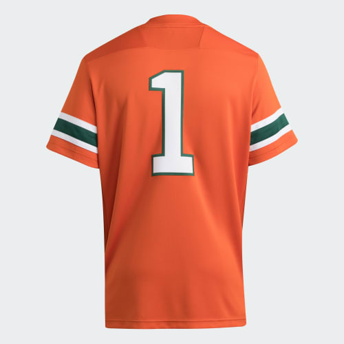 Miami Hurricanes Premier Home Football Jersey 상세 이미지 2