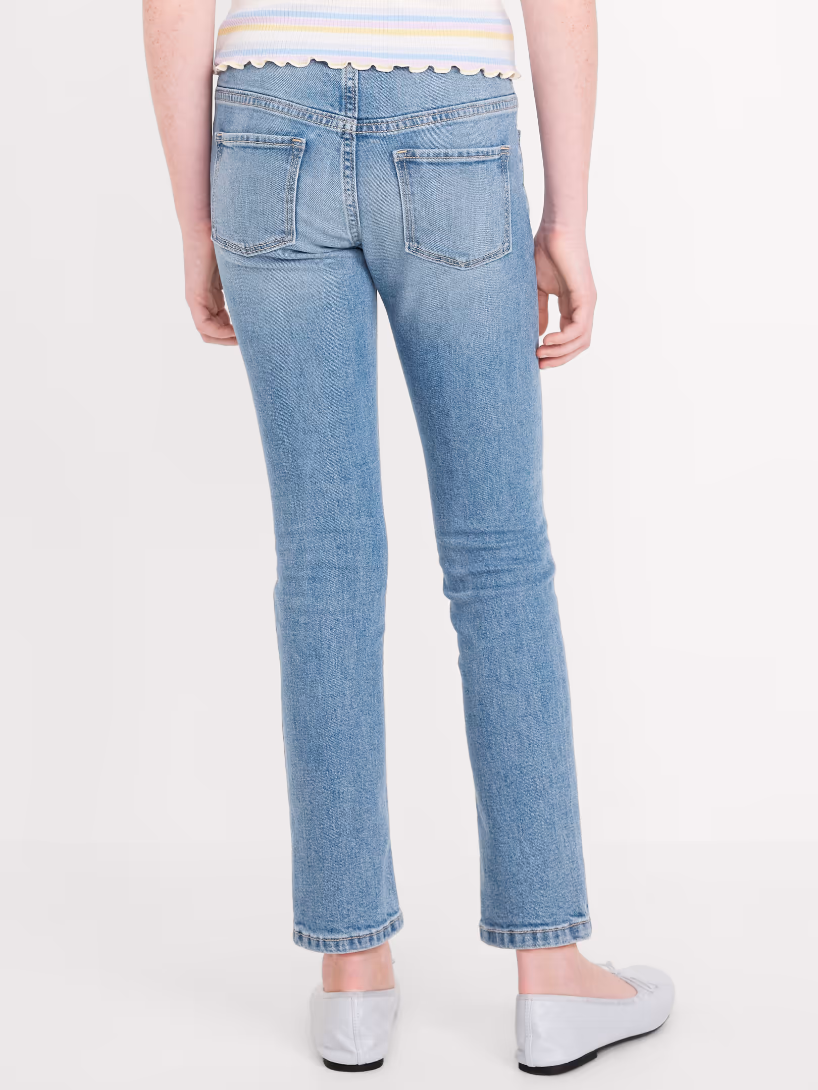 Wow Skinny Pull-On Jeans for Girls 상세 이미지 2
