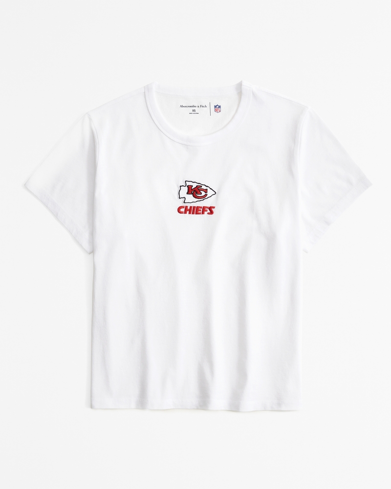 Short-Sleeve Kansas City Chiefs Graphic Skimming Tee 상세 이미지 5