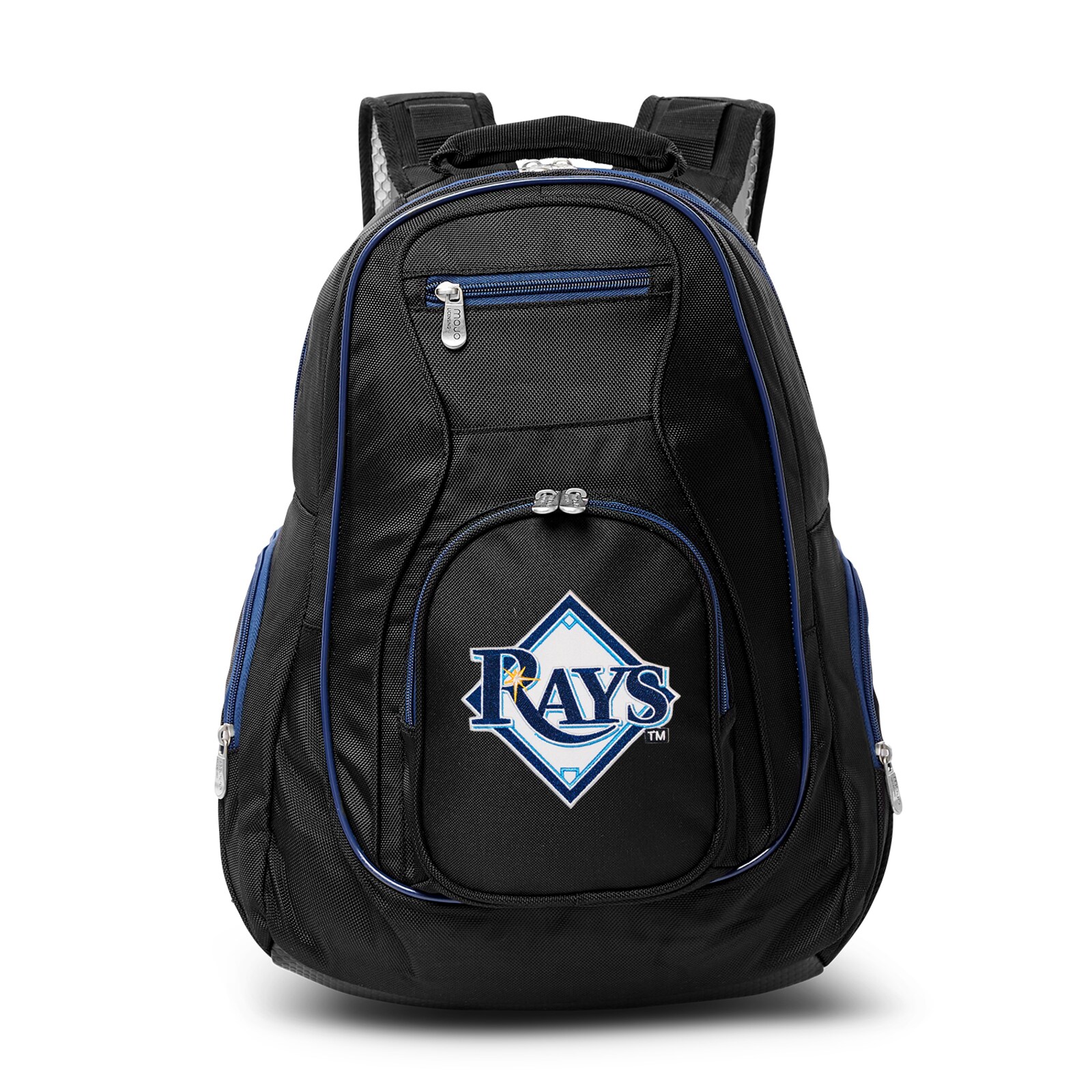 Tampa Bay Rays MOJO 블랙 트림 컬러 노트북 백팩 상세 이미지 2