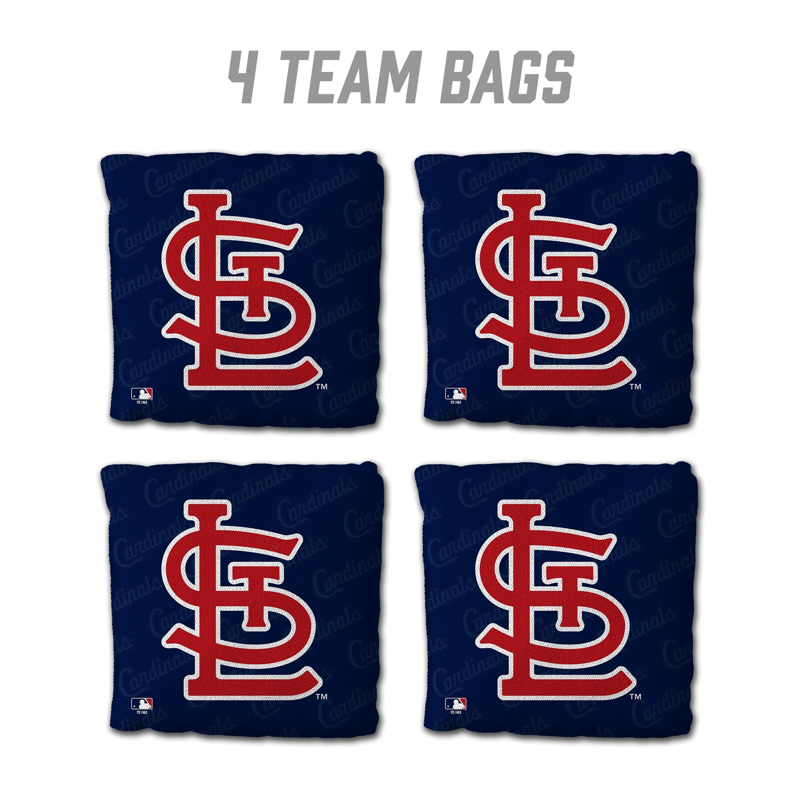 St. Louis Cardinals IDNA 4피스 콘홀 백 세트 상세 이미지 3