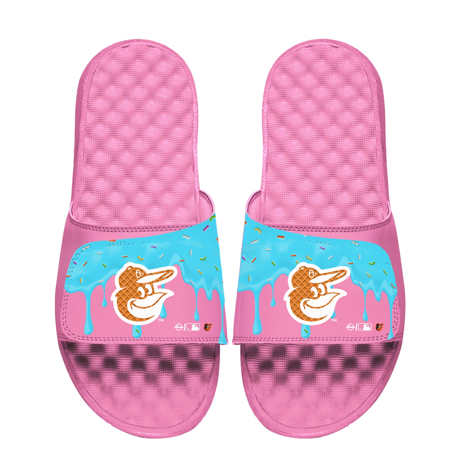 아동용 Baltimore Orioles ISlide 아이스크림 드립 슬라이드 샌들 상세 이미지 2