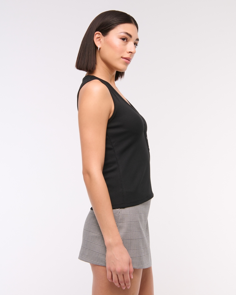 Asymmetrical Button-Through Top 상세 이미지 4