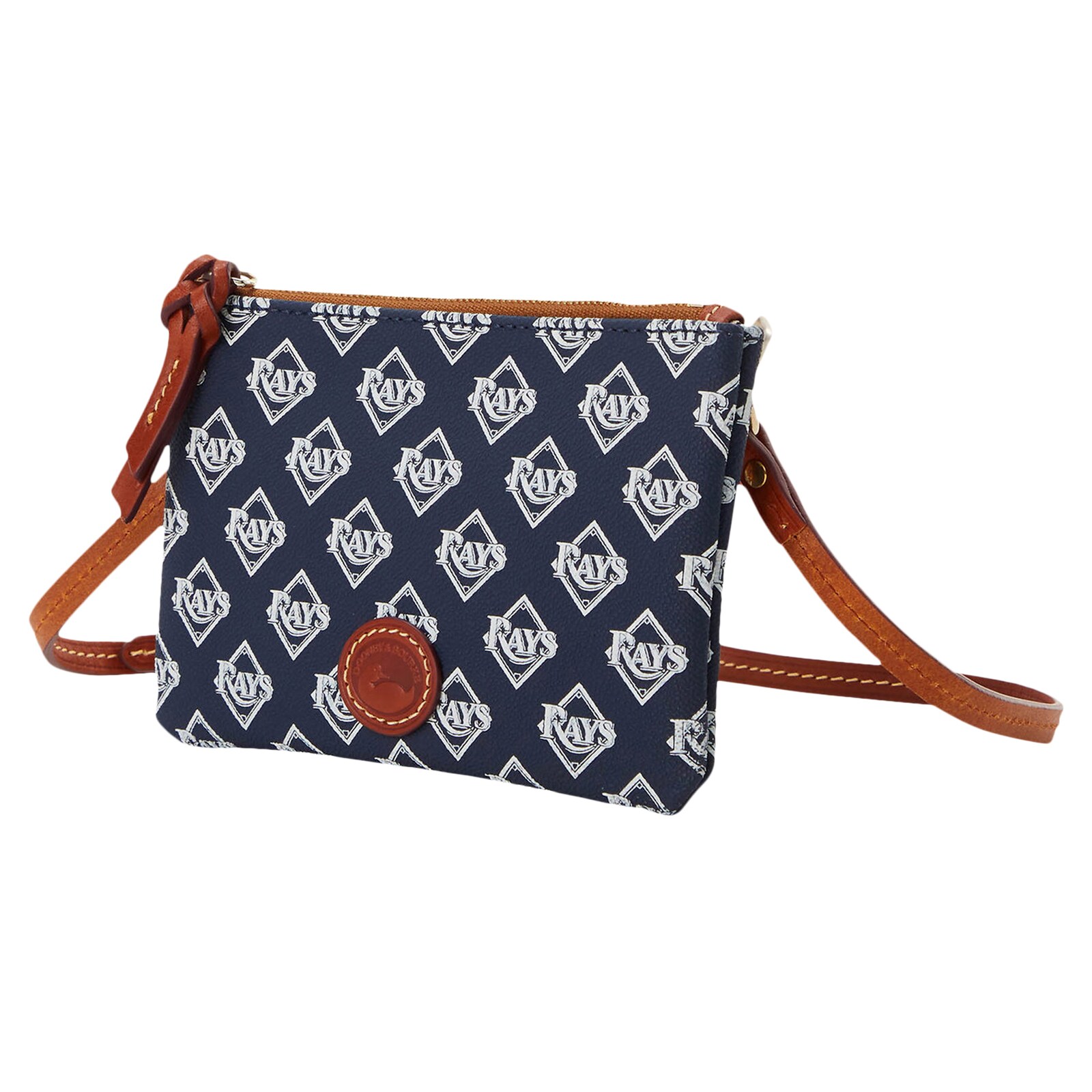 탬파베이 레이스 Dooney & Bourke 탑 지퍼 크로스바디 가방 상세 이미지 3