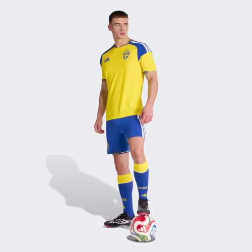Sweden 26 Home Authentic Jersey 상세 이미지 6
