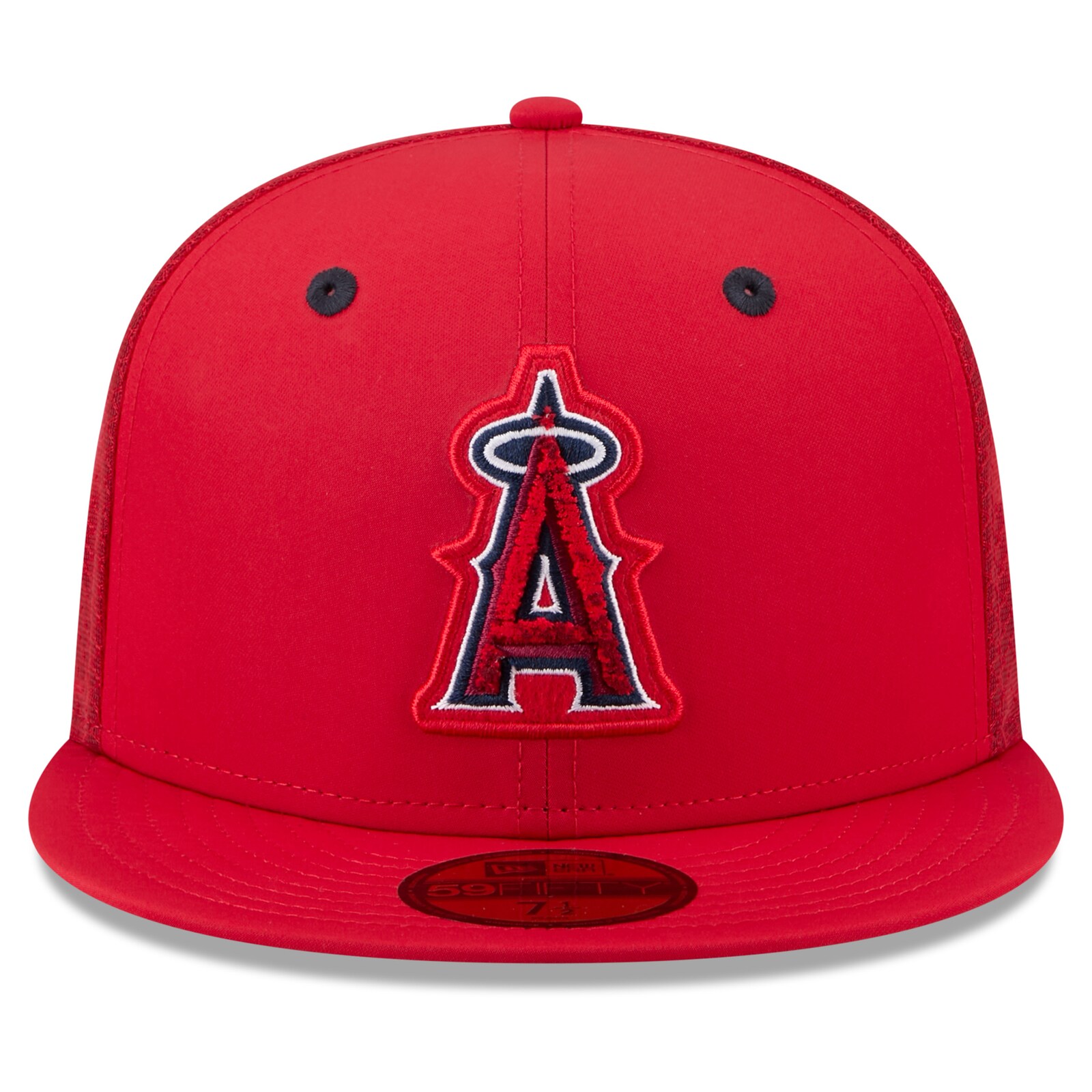 남성용 Los Angeles Angels New Era 레드 2026 MLB 올스타전 워크아웃 59FIFTY 피티드 모자 상세 이미지 3