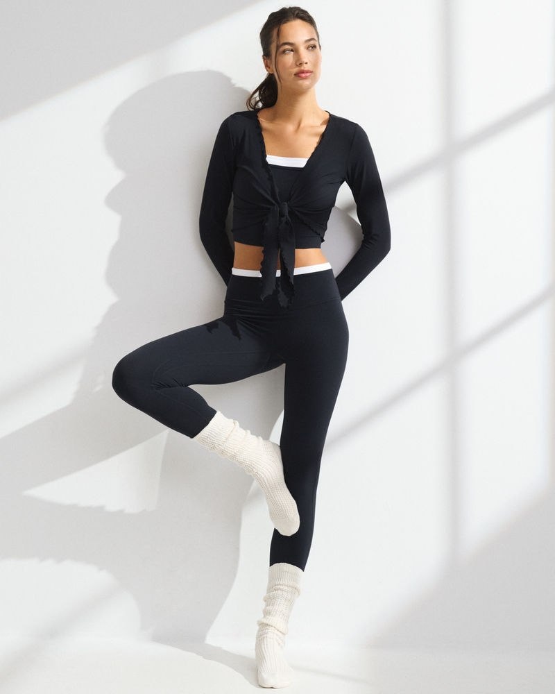 YPB studioFLEX Lettuce-Hem Wrap 상세 이미지 2