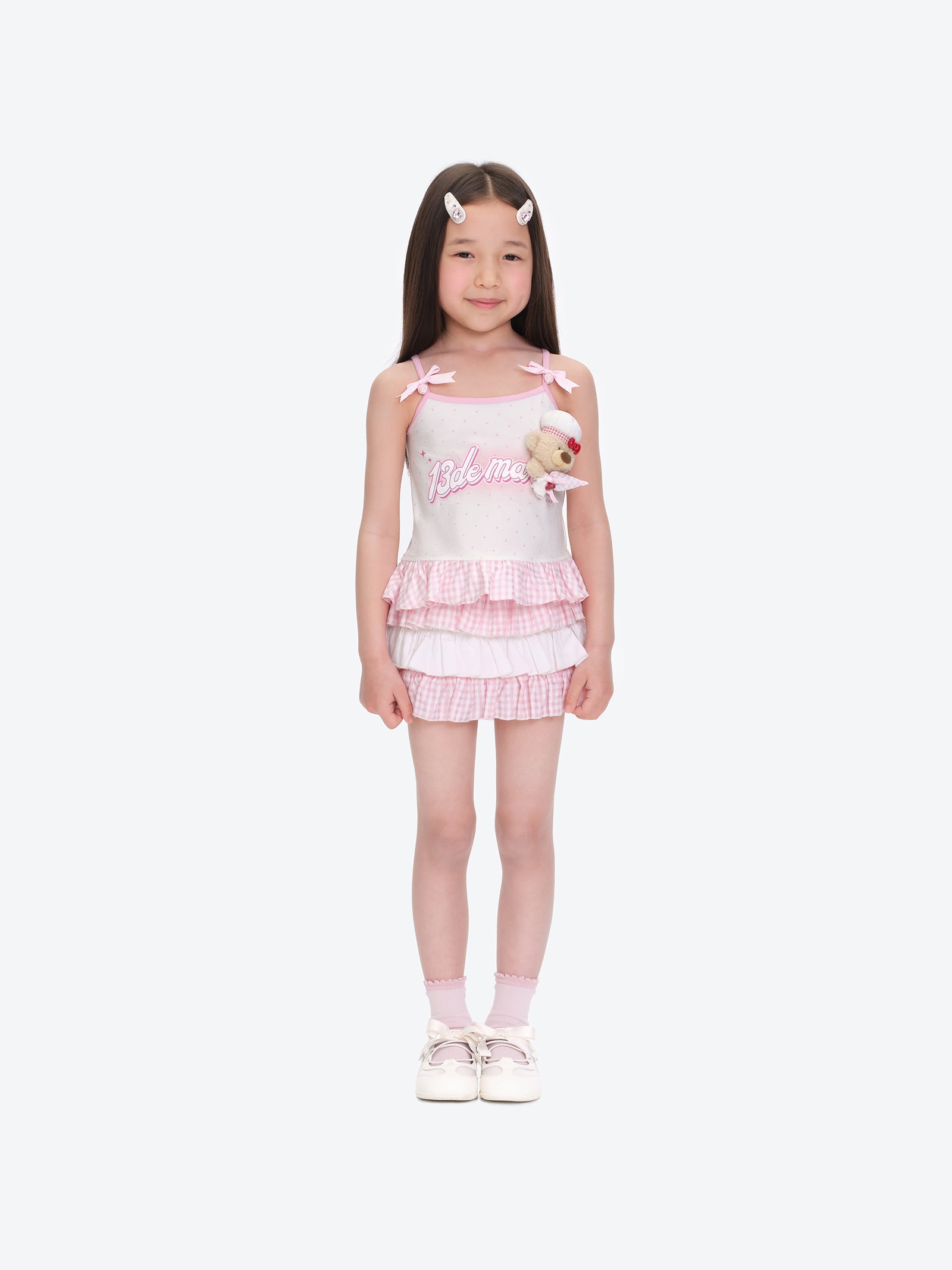 BabyBear 딸기 케이크 레이어드 스커트 상세 이미지 2