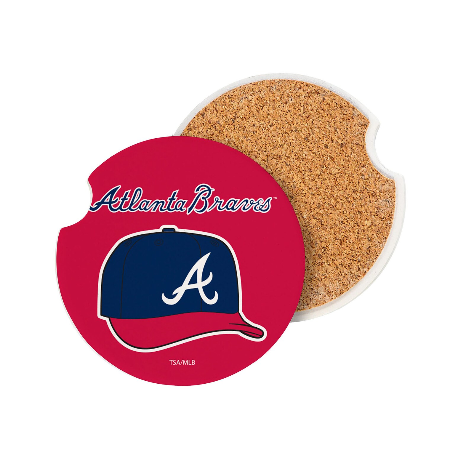 Atlanta Braves 세라믹 차량용 컵받침 4종 세트 상세 이미지 4