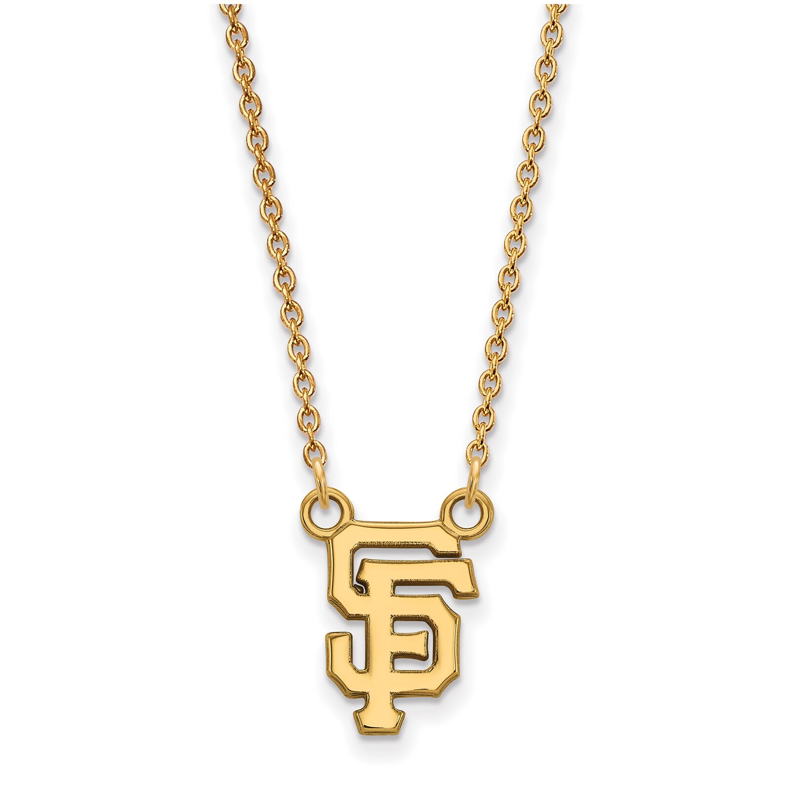 여성용 San Francisco Giants 골드 도금 스몰 펜던트 상세 이미지 2