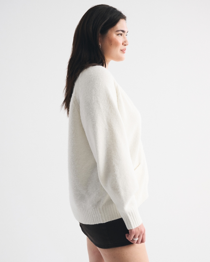 Dad V-Neck Cardigan 상세 이미지 4