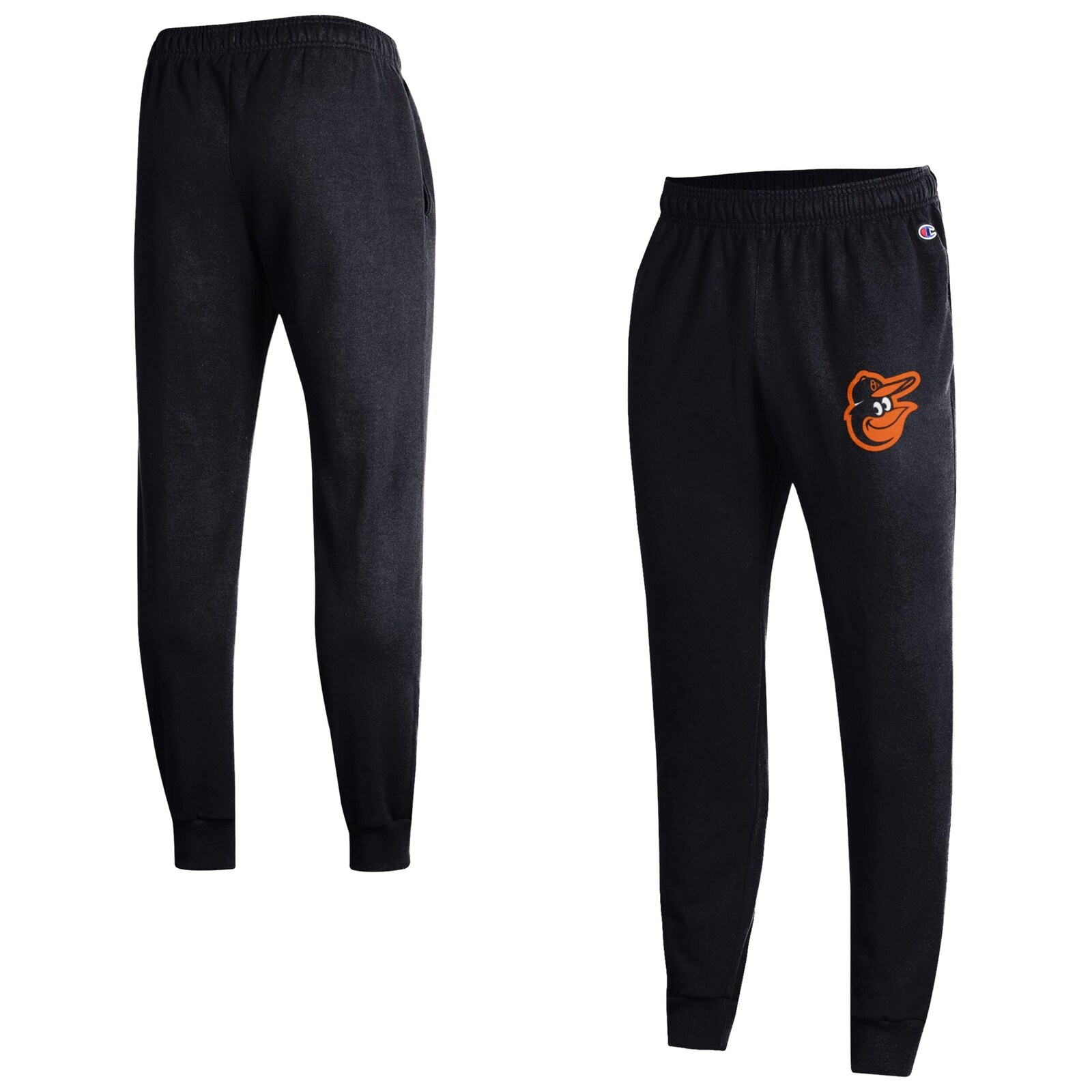 남성용 Baltimore Orioles Champion 블랙 Powerblend 조거 팬츠 상세 이미지 2