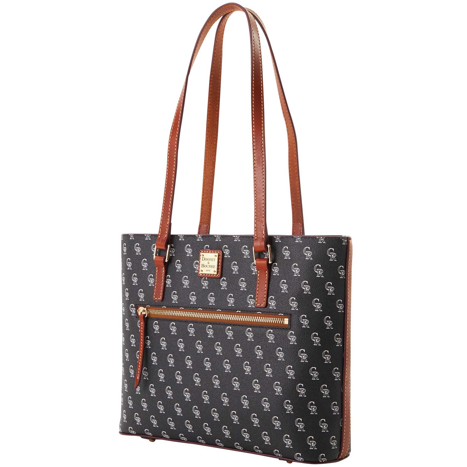 Colorado Rockies Dooney & Bourke Signature 쇼퍼 백 상세 이미지 3