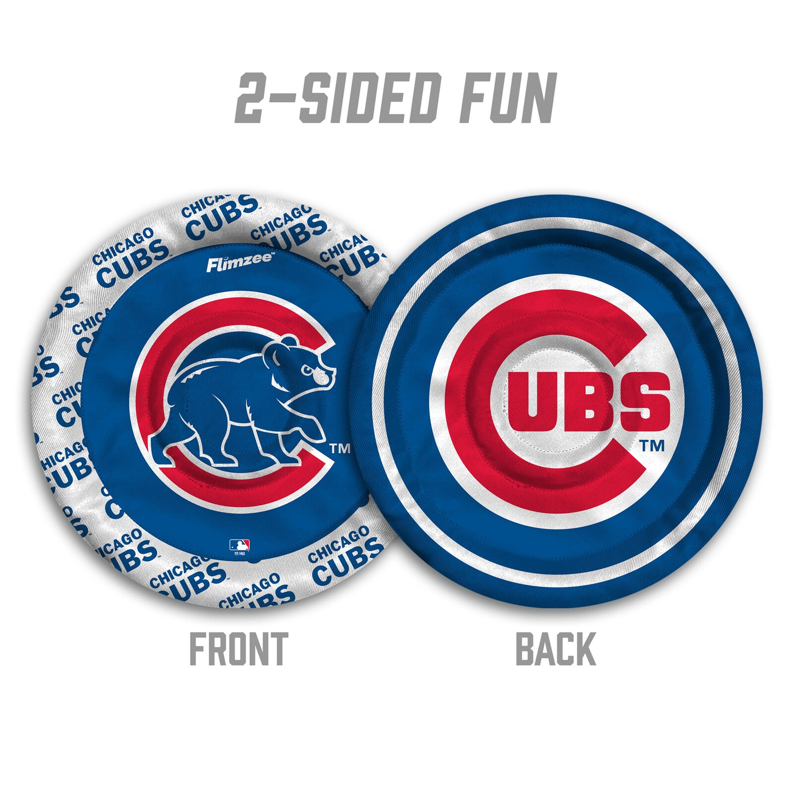 Chicago Cubs IDNA Flimzee 빈백 플라잉 디스크 상세 이미지 3