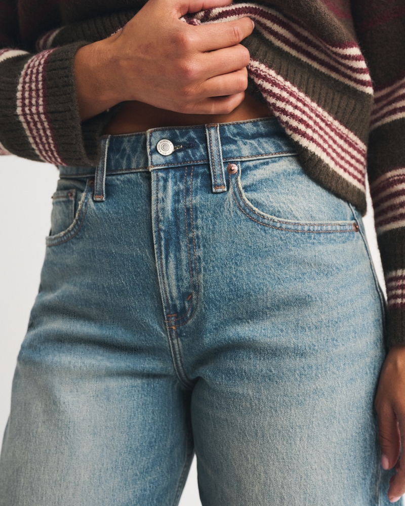 Curve Love High Rise Barrel Jean 상세 이미지 3