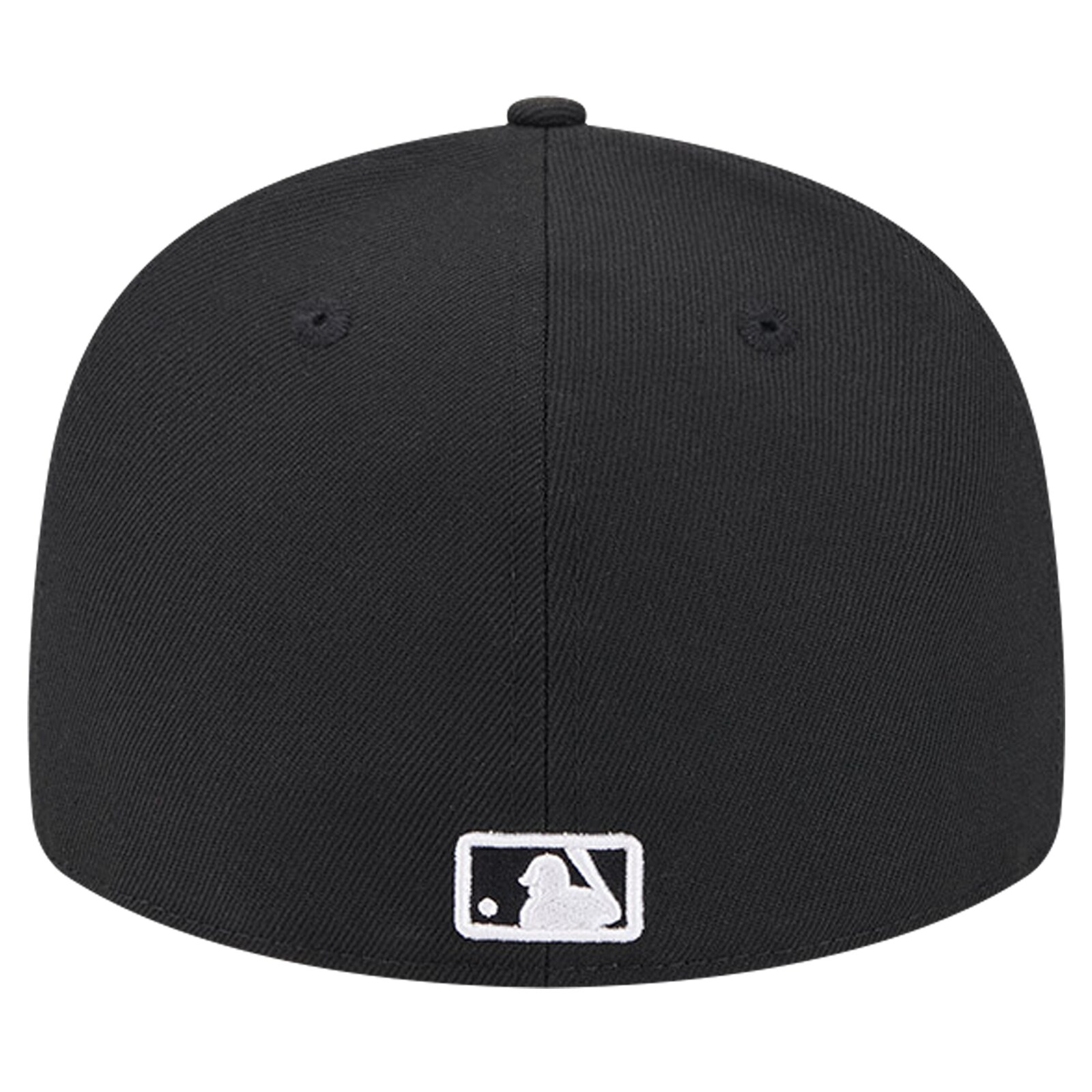 남성용 클리블랜드 가디언스 New Era 블랙 로우 프로파일 59FIFTY 피티드 모자 상세 이미지 5