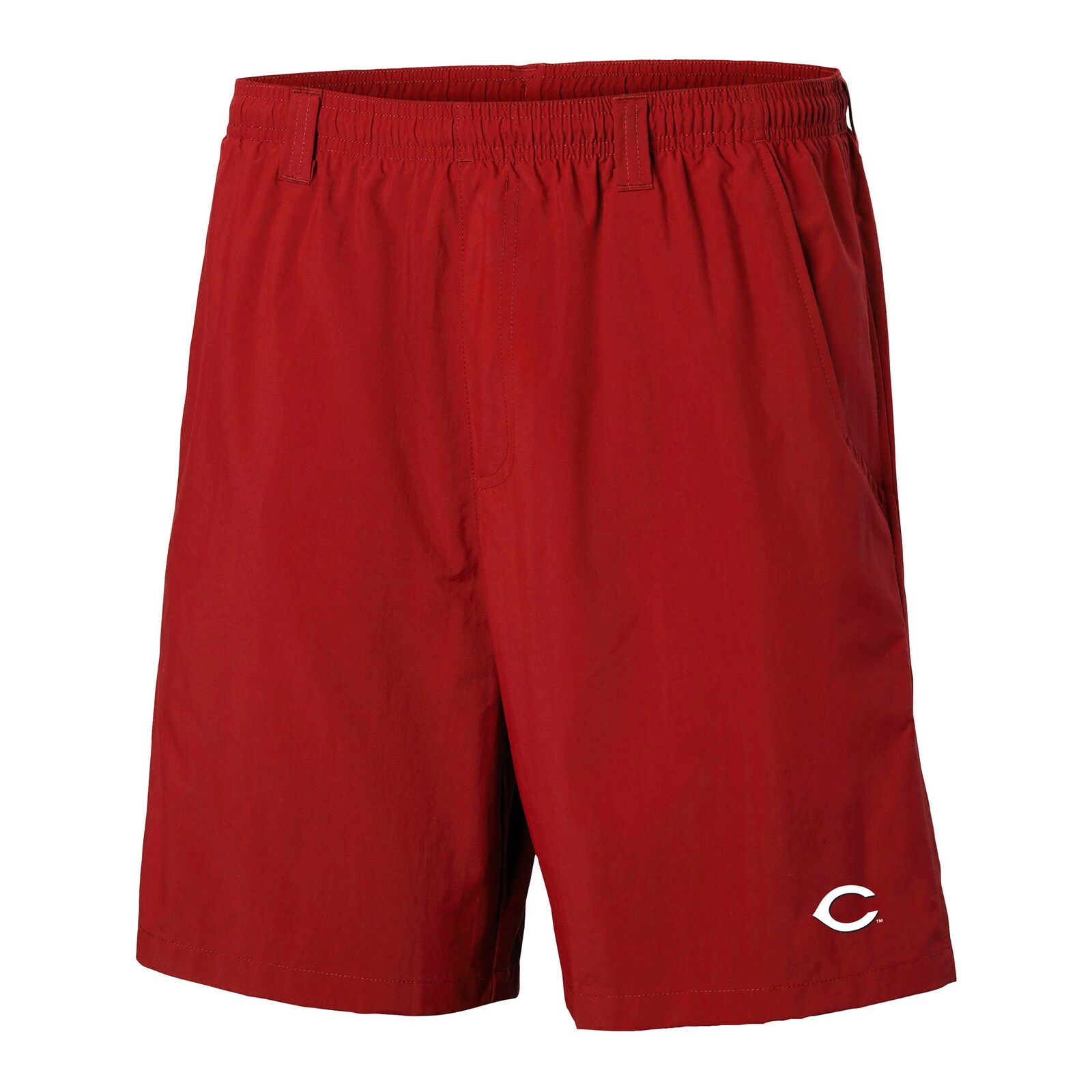 남성용 Cincinnati Reds Columbia 레드 PFG Backcast III 워터 쇼츠 상세 이미지 2