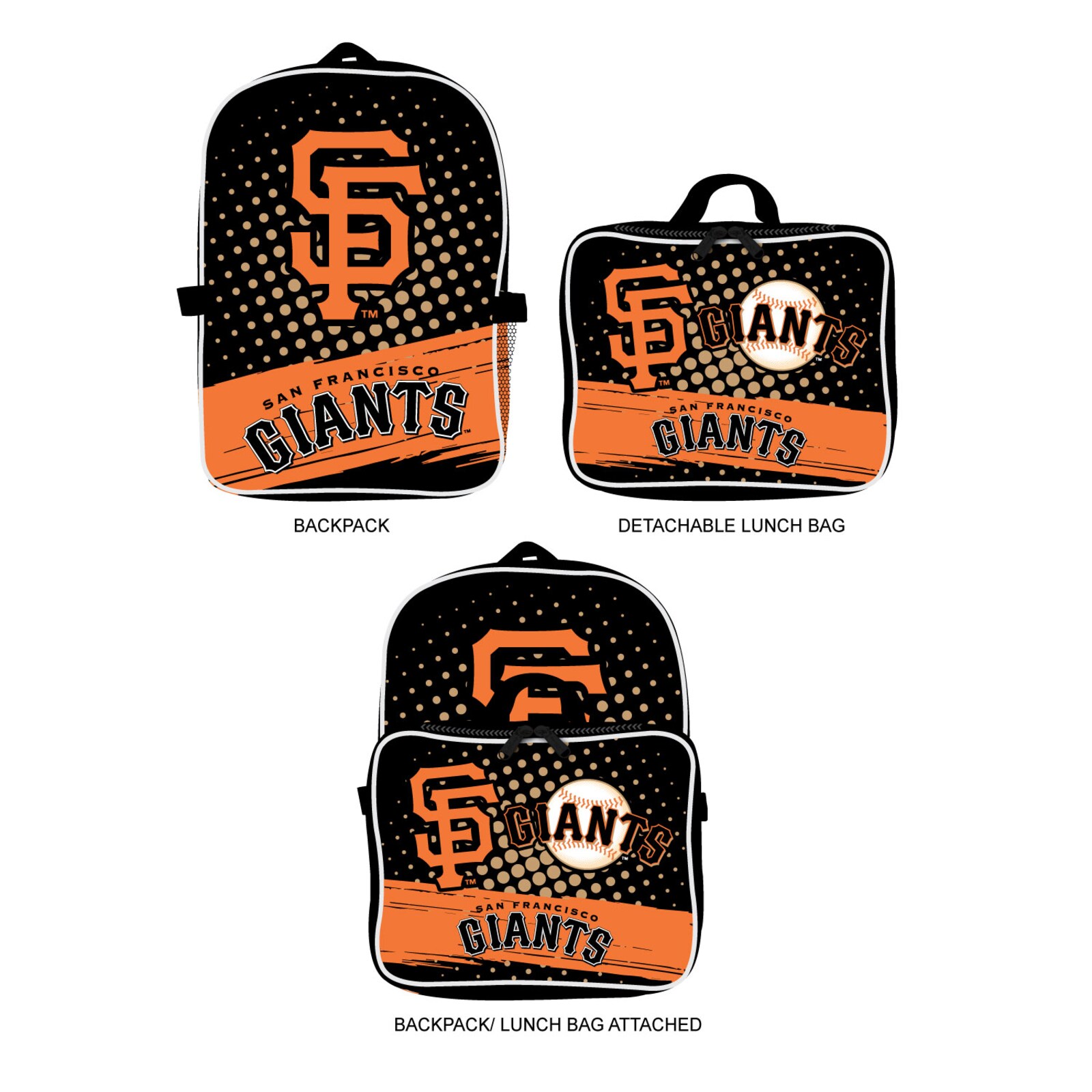 San Francisco Giants MOJO 백팩 & 런치박스 2종 세트 상세 이미지 2