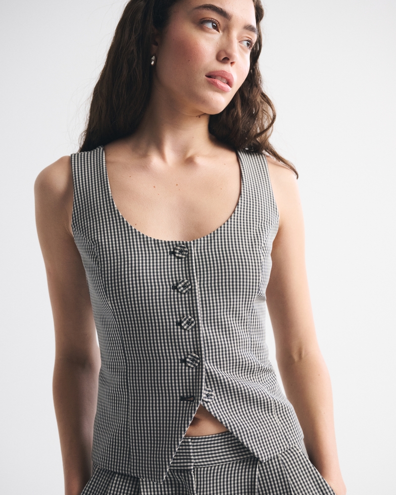 Tie-Back Scoopneck Vest 상세 이미지 3