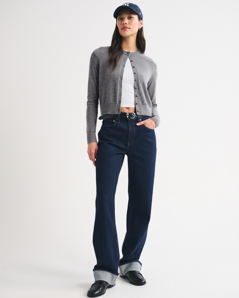 100% Cashmere Shrunken Cardigan 상세 이미지 6