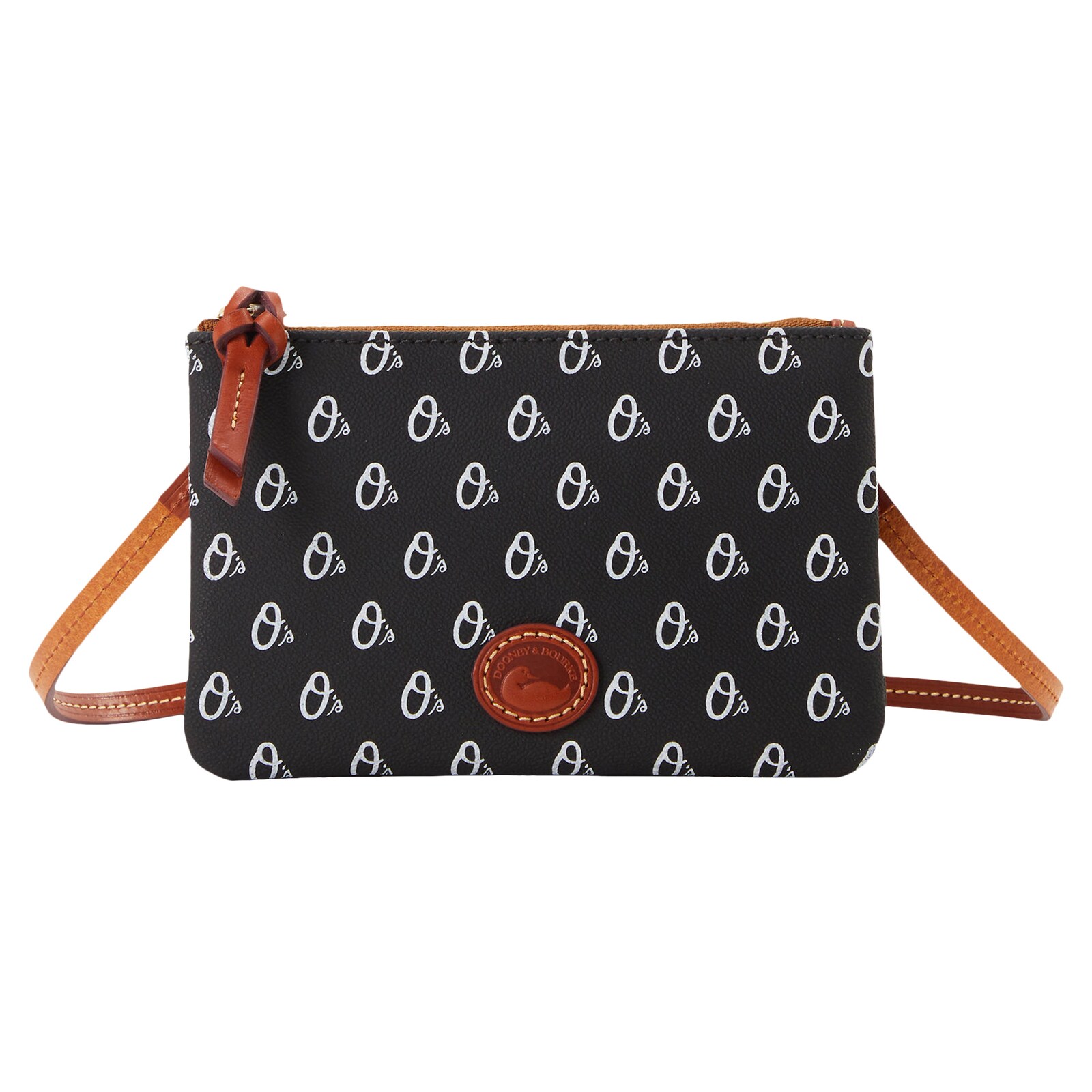 Baltimore Orioles Dooney & Bourke 탑 지퍼 크로스바디 지갑