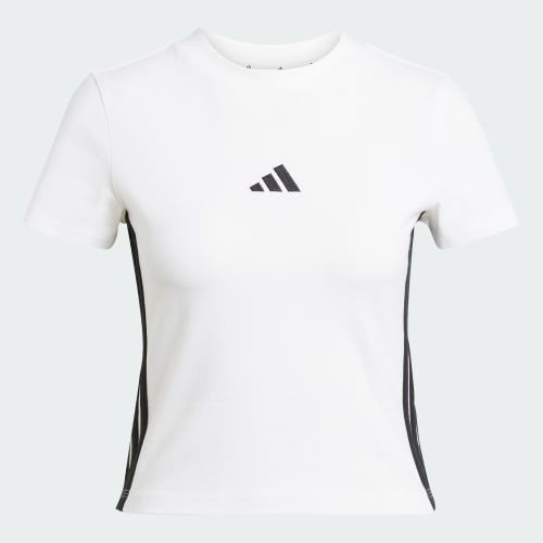 Essentials 3-Stripes Slim Baby Tee 상세 이미지 4