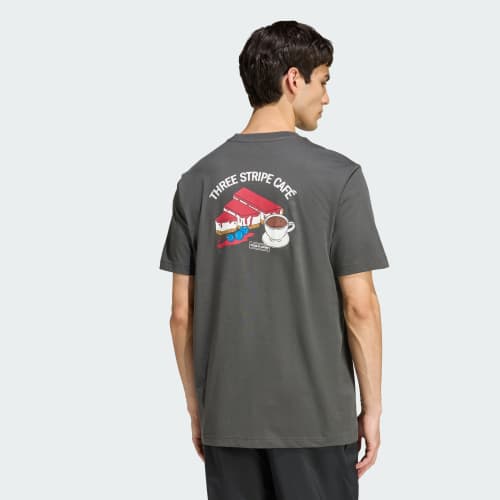 COFFEE CAFE CHEESECAKE GRAPHIC T-SHIRT 상세 이미지 3