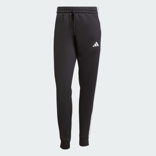 Essentials 3-Stripes Fleece Slim Pants 상세 이미지 4
