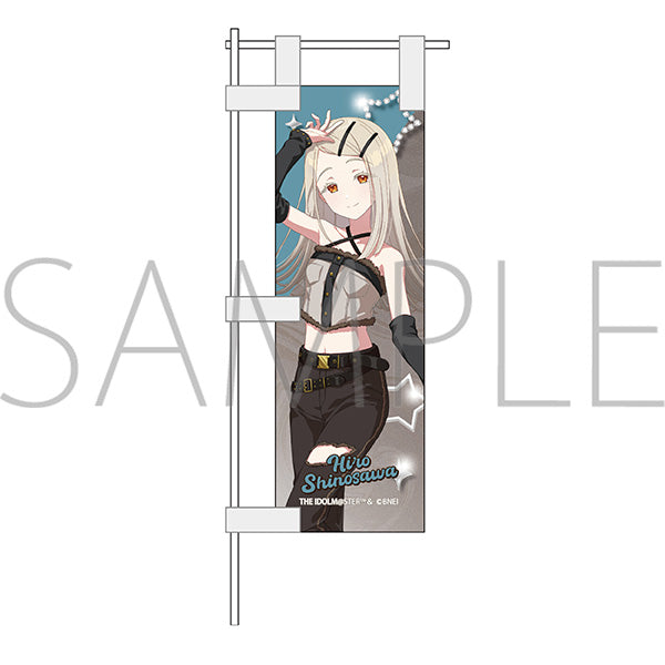 (Goods - Flag) 학원 iDOLM@STER 데스크 깃발 / 시노사와 히로 ECLIPSE LIGHT