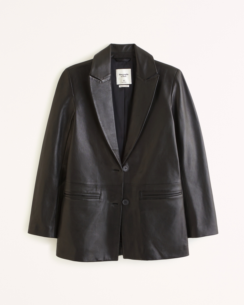 Genuine Leather Blazer 상세 이미지 7