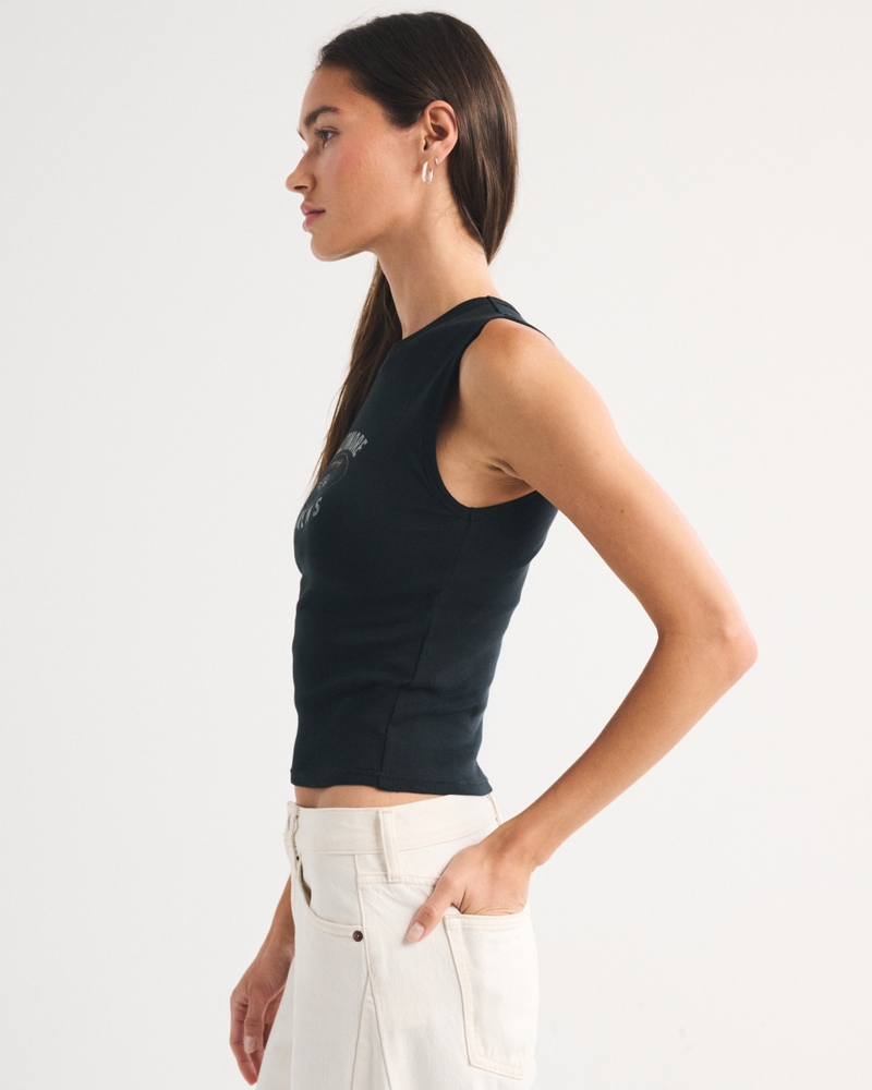 Baltimore Ravens Bra-Free Rib High-Neck Tank 상세 이미지 4