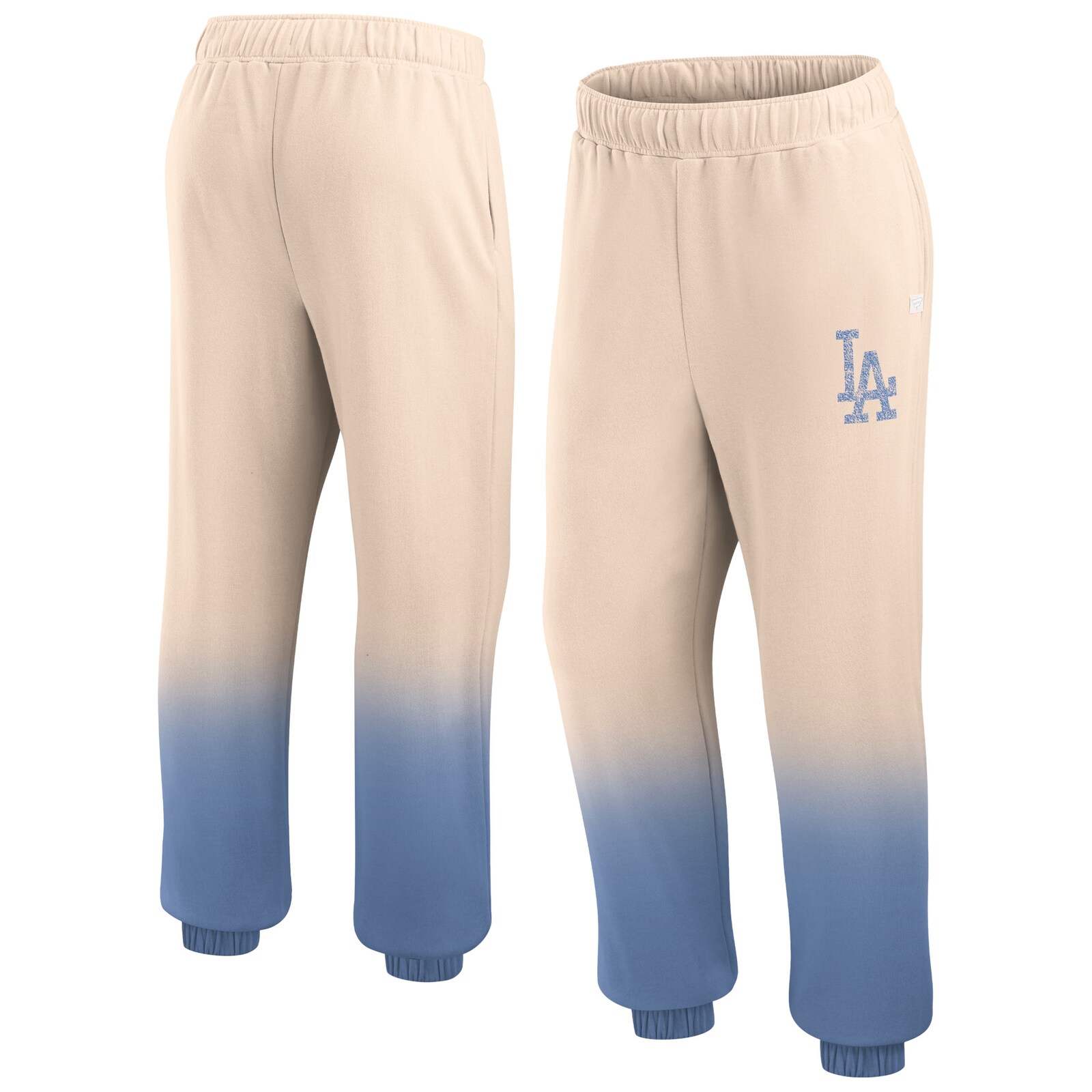 여성용 Los Angeles Dodgers 럭스 옴브레 라운지 팬츠 탄/로열 상세 이미지 2