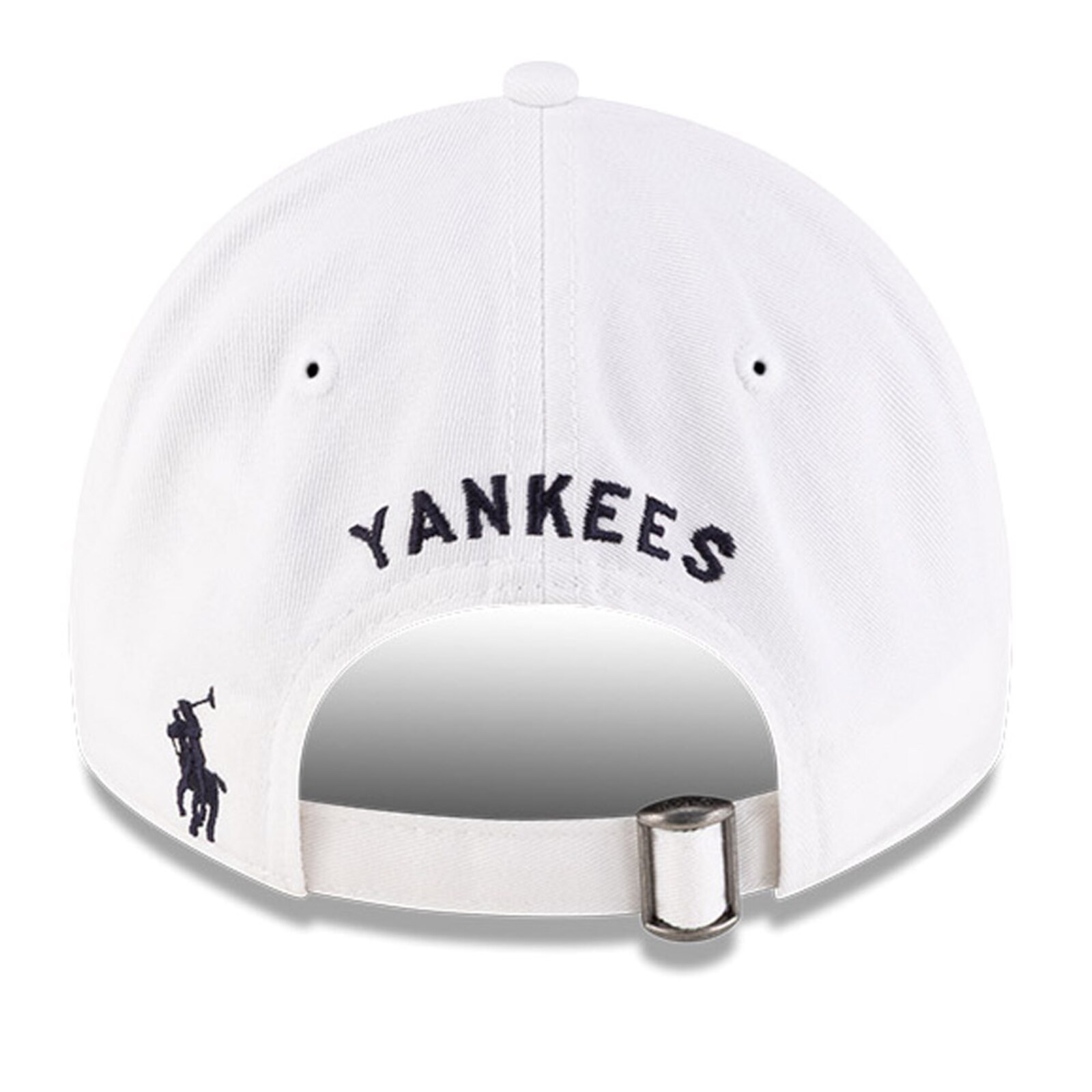 남성용 New York Yankees New Era x Ralph Lauren 화이트 9TWENTY 조절식 모자 상세 이미지 5