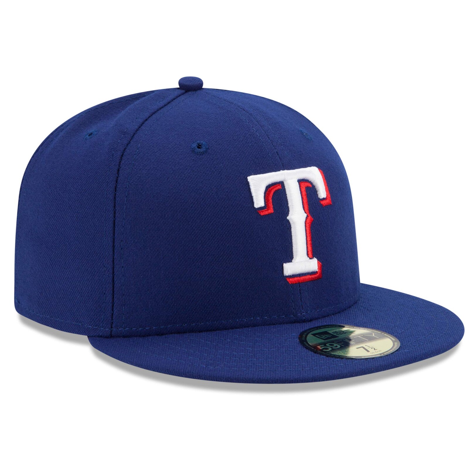 남성용 Texas Rangers New Era 로열 게임 어센틱 컬렉션 온필드 59FIFTY 피티드 모자 상세 이미지 4
