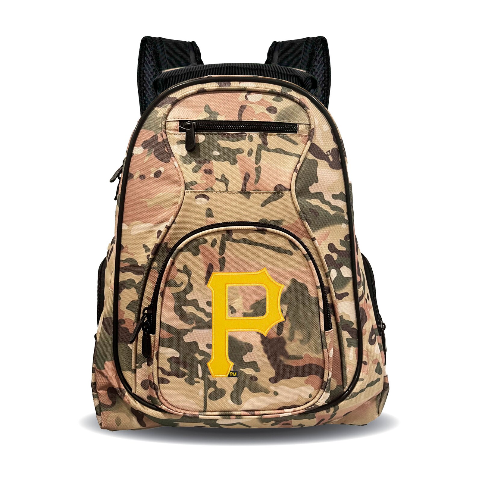 Pittsburgh Pirates MOJO 19인치 카모 프리미엄 노트북 백팩