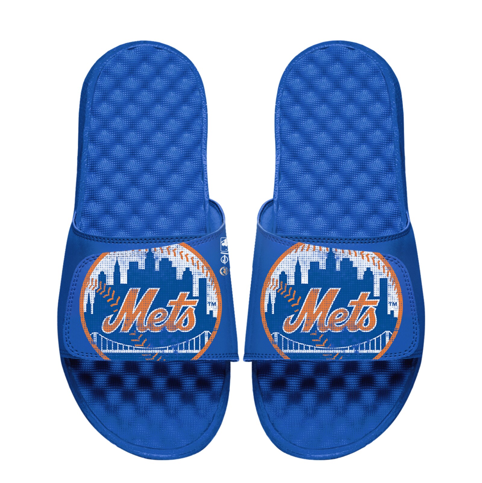 남녀공용 New York Mets ISlide Cooperstown 슬라이드 샌들